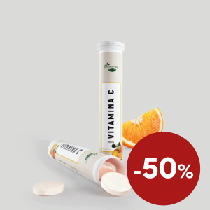 Vitamina C Efervescente 1000 mg 20 Comprimidos Peixe Verde