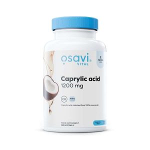 Ácido Caprílico 1200mg 120 Cápsulas Osavi