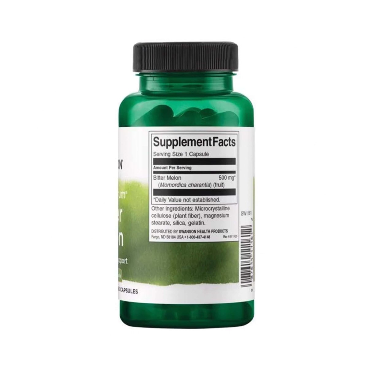 Bitter Melon 500mg 60 Cápsulas Swanson - Image 3