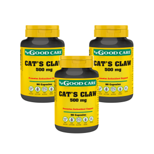 Cat’s Claw 500mg Pack 3 x 90 Cápsulas – Good Care