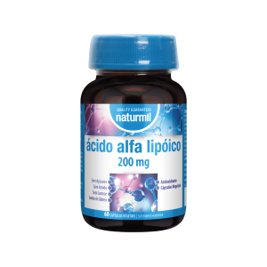 Ácido Alfa Lipóico 200mg 60 Cápsulas Naturmil