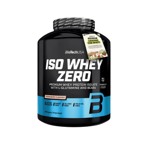 Iso Whey Zero 1816gr Morango Biotech Usa