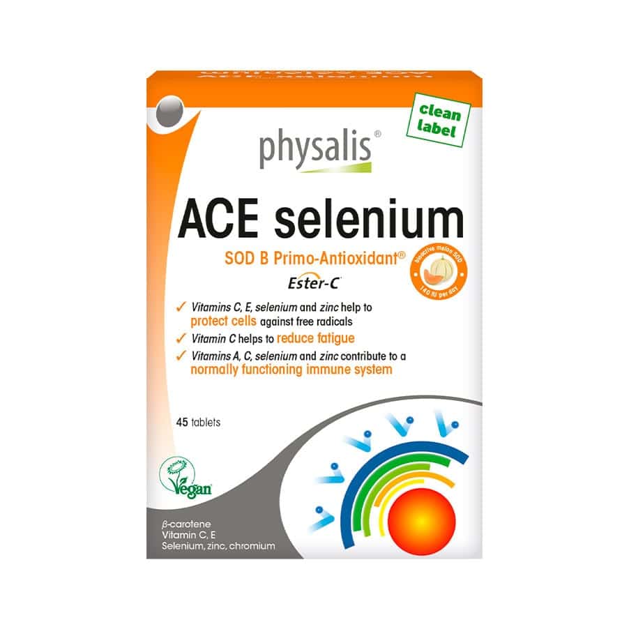ACE Selénio 45 Comprimidos Physalis