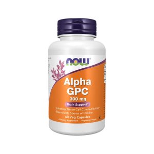 Alpha GPC 300mg 60 Cápsulas Now