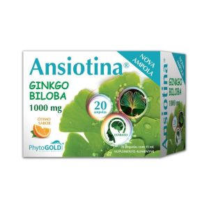 Ansiotina Ginkgo Biloba 20 ampolas Phytogold