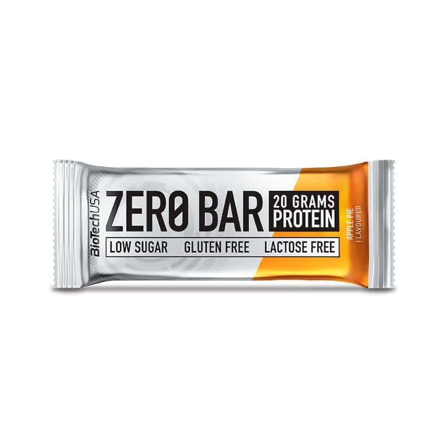 Zero Bar 50gr Tarte Maçã Biotech Usa