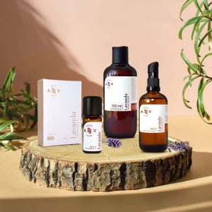 Conjunto Cuidado Corporal Lavanda Aromas do Valado