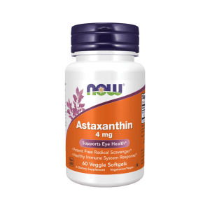Astaxanthin 4mg 60 Cápsulas Now Foods