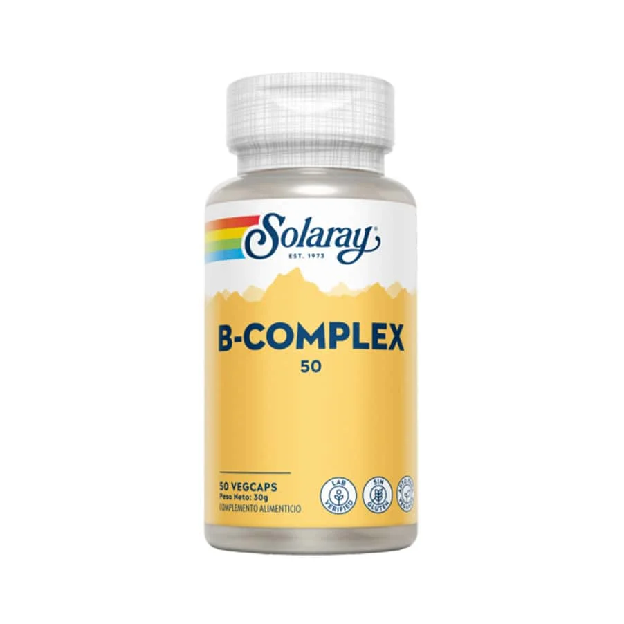 B-Complex 50 Cápsulas Solaray - Image 2