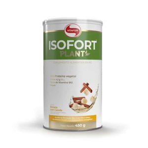 Isofort Plant Pó 450gr Banana e Canela Vitafor