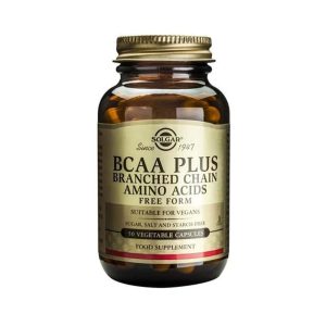 BCAA Plus Free Form 50 Cápsulas Solgar