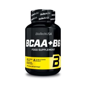 BCAA + B6 100 Comprimidos Biotech Usa