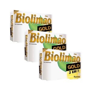 Biolimão Gold Pack 3 x 60 comprimidos Fharmonat