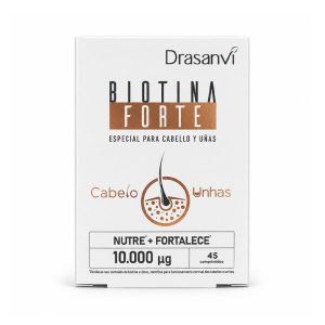 Biotina Forte 10000µg 45 Comprimidos Drasanvi