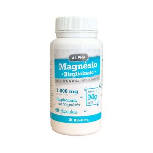 Magnésio Bisglicinato 60 Cápsulas Biohera