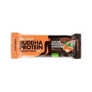 Buddha Protein Bar Cacau Amêndoa Torrada 47gr Iswari