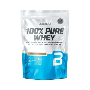 100% Pure Whey 454gr Caramelo e Cappuccino Biotech Usa