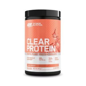 Clear Protein Isolate 100% Vegetal Pêssego 280gr Optimum Nutrition