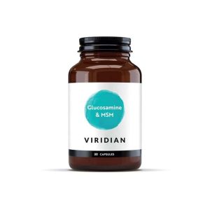 Complexo de Glucosamina e MSM 30 Cápsulas Viridian