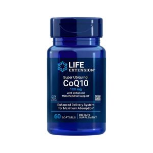 Super Ubiquinol CoQ10 100mg 60 cápsulas Life Extension
