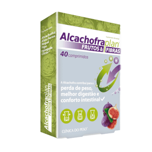Alcachofra Plan Frutos e Fibras 40 Comprimidos Fharmonat