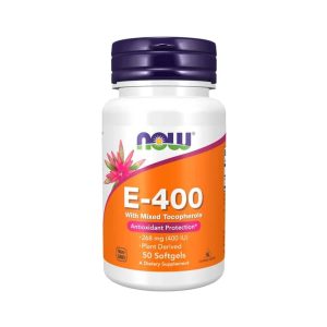 Vitamina E-400 50 Cápsulas Now Foods