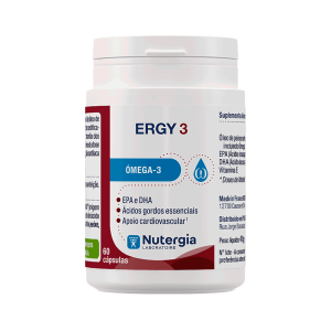 Ergy 3 Ómega-3 60 Cápsulas Nutergia