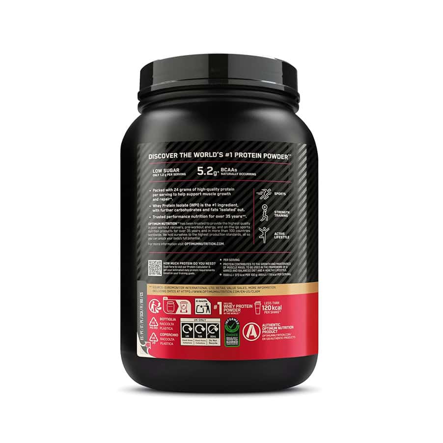 Gold Standard 100% Whey Cookies and Cream 768gr Optimum Nutrition - Image 3