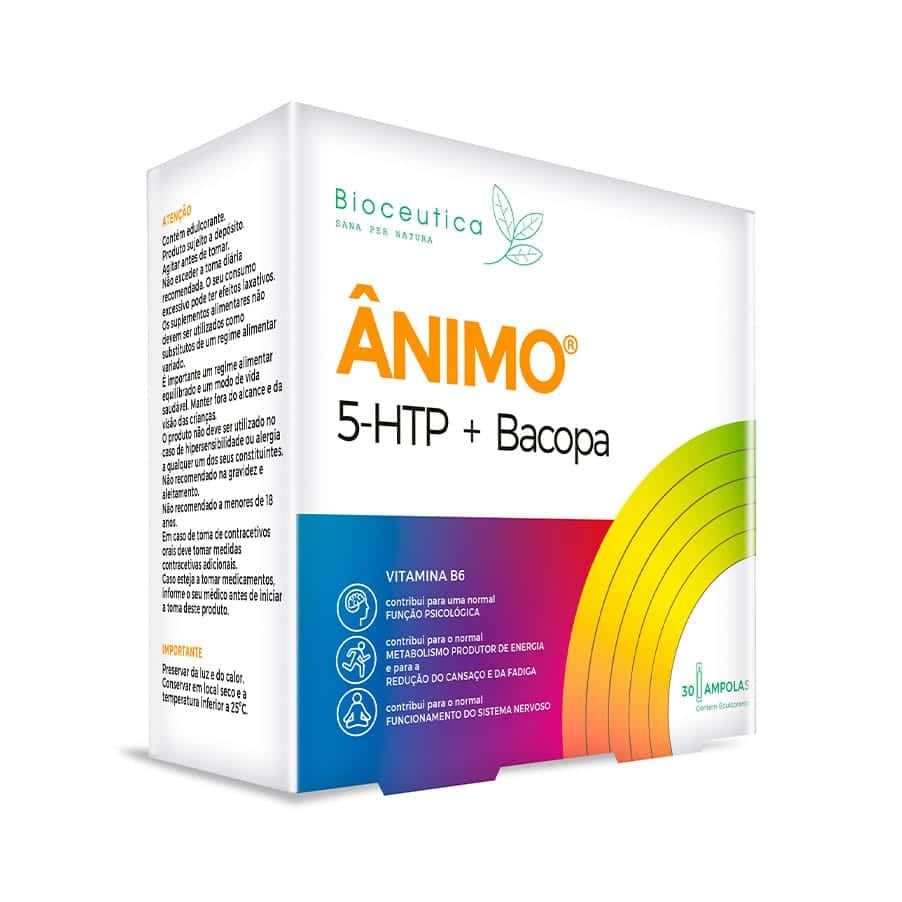 Ânimo 5-HTP + Bacopa 30 Ampolas Bioceutica - Image 2