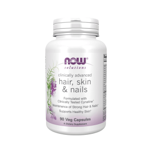 Cabelo, Pele e Unhas 90 Cápsulas Now Foods