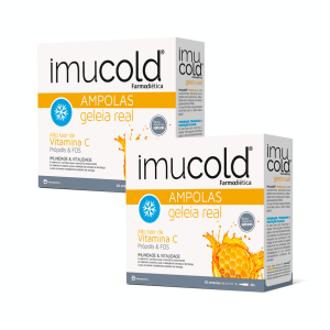 Imucold Geleia Real Pack 2 x 20 Ampolas Farmodiética