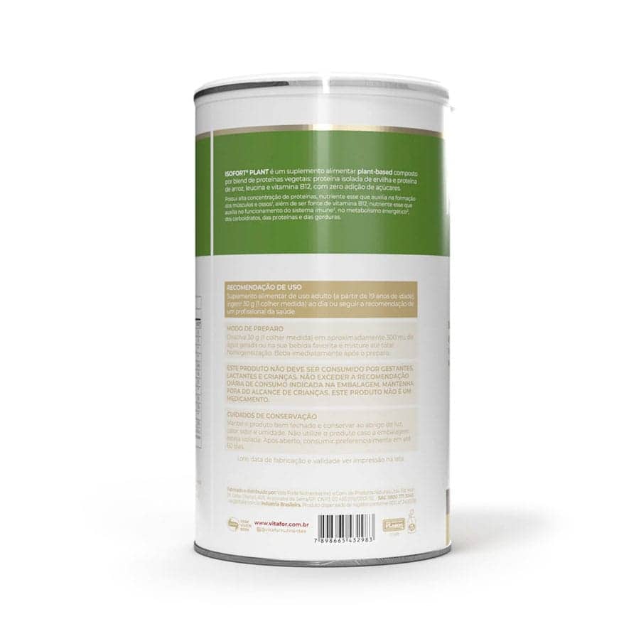 Isofort Plant Pó 450gr Cacau Vitafor - Image 3