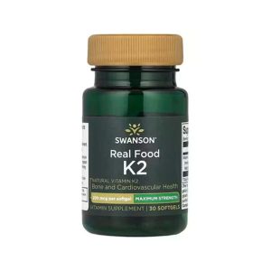 Vitamina K2 Natural 200mcg 30 Cápsulas Swanson