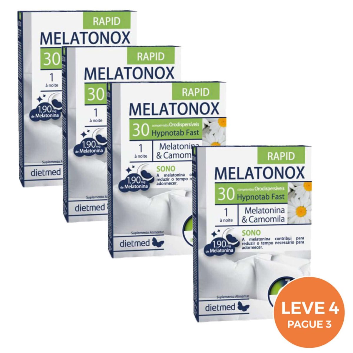 Melatonox Rapid 30 Comprimidos Pack de 4 - Image 2