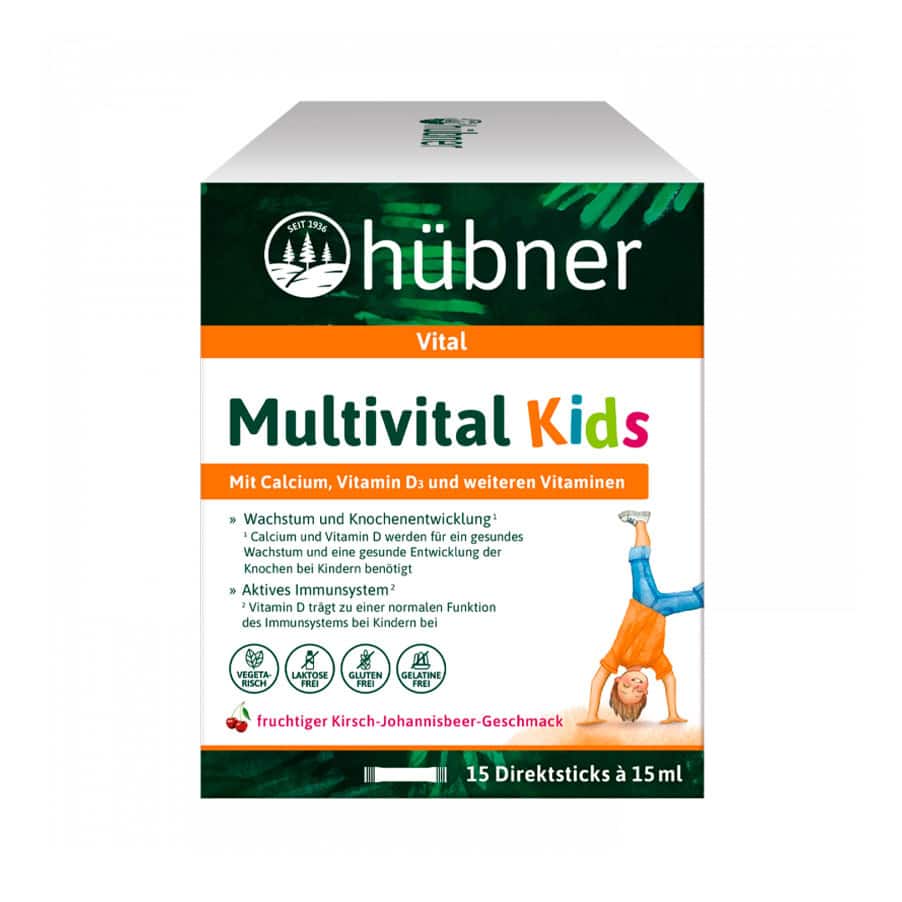 Multivital Kids 15 Saquetas x 15ml Hubner - Image 4