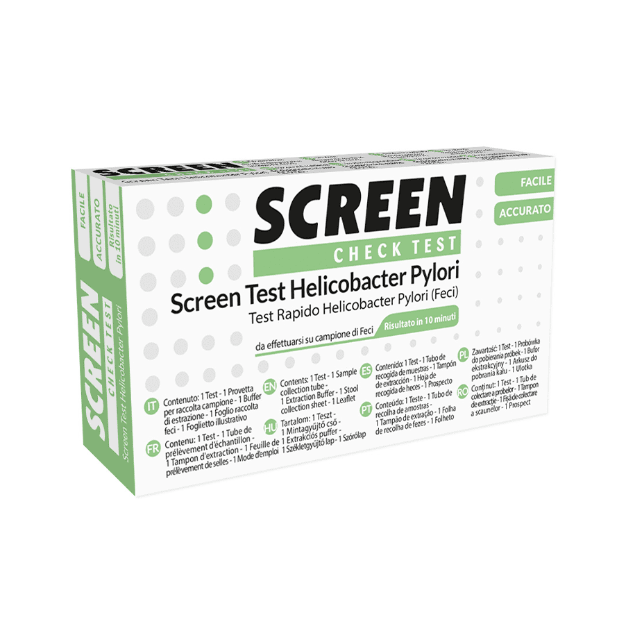 Auto-Teste H. Pylori Antigénio 1 Kit
