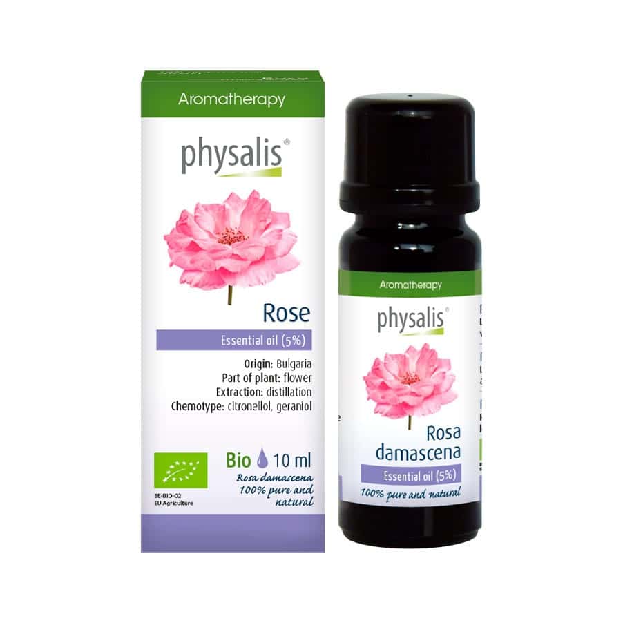 Óleo Essencial Rosa 10ml Physalis