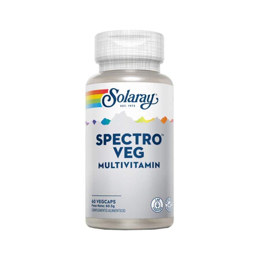 Spectro Veg Multivitamínico 60 Cápsulas Solaray