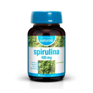 Spirulina 400 mg 90 Cápsulas Naturmil