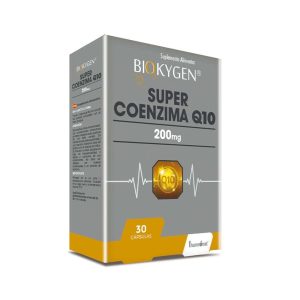 Super Coenzima Q10 200mg 30 cápsulas Biokygen