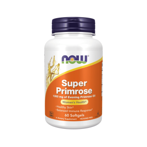 Super Primrose 1300 mg 60 Cápsulas Now Foods