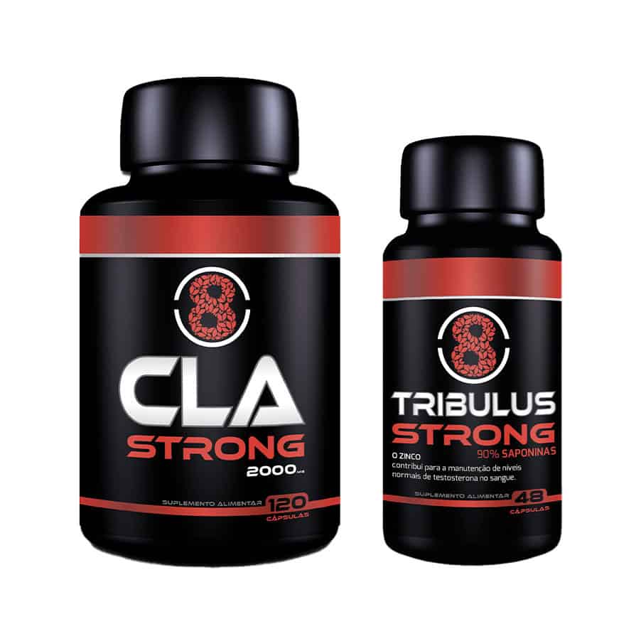 Tribulus Strong 48 Cápsulas + CLA Strong 120 Cápsulas (Pack) Fharmonat