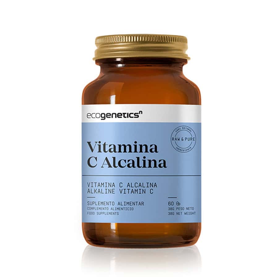 Vitamina C Alcalina 60 Cápsulas Ecogenetics - Image 2