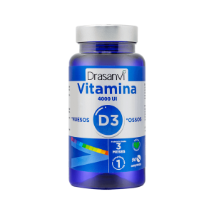 Vitamina D3 4000UI 90 Comprimidos Drasanvi