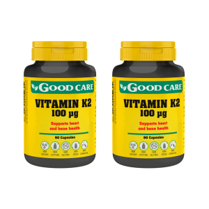 Vitamina K2 100µg Pack 2 x 60 Cápsulas Good Care