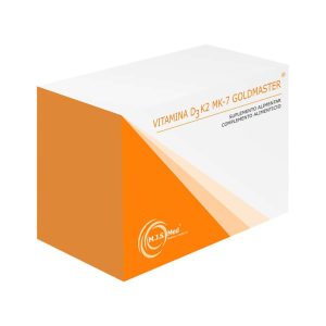 Vitamina D3 K2 MK-7 Goldmaster 60 Cápsulas MJS Med