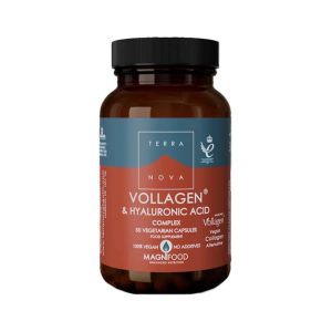 Vollagen e Complexo de Ácido Hialurônico 50 Cápsulas Terra Nova